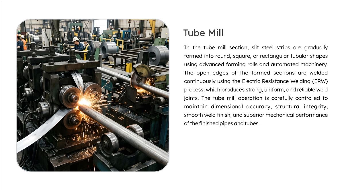 Tube Mill stage
