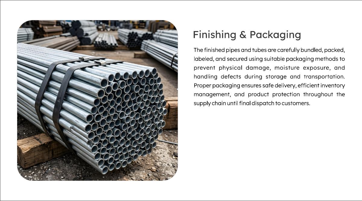 Finishing & Packaging stage