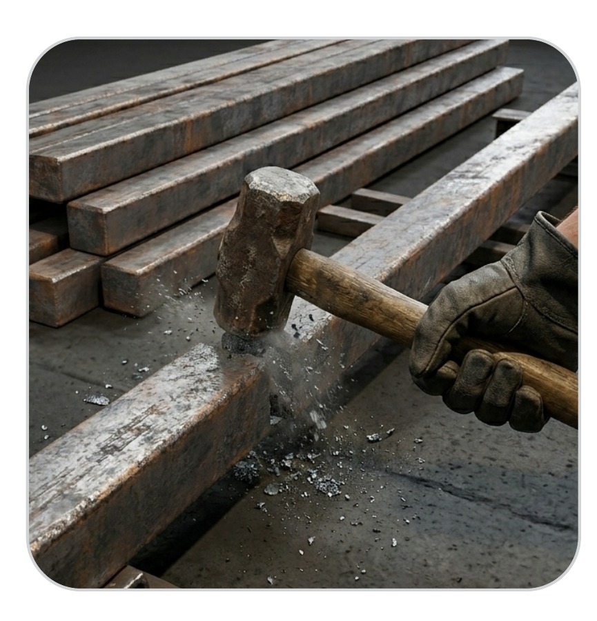 Shearing process stage