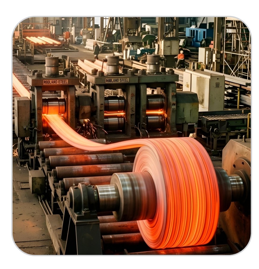 Hot Rolling Mill process stage